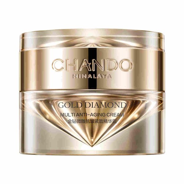 CHANDO HIMALAYA Gold Diamond Multi Anti-aging Cream (55g/1.94oz) - Super Multi-Corrective Night Cream, Reducing Wrinkle Cream, Firms Skin, Paraben-free