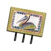 Carolines Treasures Pelican Leash or Key Holder Triple Hook multicolor