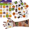 Halloween Temporary Tattoos, Great For Birthday Party Favors, Classrooms, Favor & Goody Bags, And Party Supplies, 2" Inches Assorted (144-Pack)