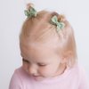 80Pcs Hair bow Clips 2Inch Mini Hair Clips for Baby Fine Hair Grosgrain Ribbon Bows Metal Alligator Clips Non-slip Baby Hair Clips for Baby Girls Infants Toddlers 40 Colors in Pairs