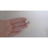 Generic Micro mini extra tiny silver flower acrylic hair claw clip (Clip quantity: 10 Clips)