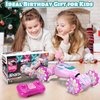 Gesture Sensing RC Stunt Car, Remote Control Car Christmas Birthday Gifts for Kids Age 6-12, 2.4Ghz Hand Controlled Twist Cars, 360° Rotating Off Road Car Toy for Girls Boys Age 6 7 8 9 10 11+ (Pink)