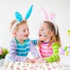 Easter Temporary Tattoos for Kids Bunny Stickers for Party Favor 140Pcs