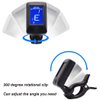 Guitar Capo with Tuner Clip-On Tuner Guitar Accessoriesor for Acoustic Electric Ukulele Guitar and More