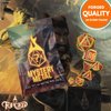 Forged Dice Co. Mystery Dice Bag DND Dice Set Blind Surprise Bag - Contains 1 Complete Set of 7 Metal Dice D4, D6, D8, D10, D12, D20, D% for RPG Board Game and DND Accessories