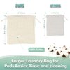 wegreeco Cotton Rounds Reusable -Reusable Bamboo Makeup Remover Pads for All Skin - Bamboo Cotton Cloth for Removing Makeup - Reusable Dog Eye Wipes Tear Stain Remover (Bamboo Velour, 3 Color)