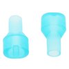 TAODAN 4PCS Water Reservoir Replacement Part Water Bag Bite Valve Replacement Mouthpiece Food Grade Silicone Bite Valve Replacement Mouthpiece Blue Replacement Water Bag Pack Valve