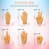 12 Pcs Tiny Finger Hands,Mini Fingers Funny Hand Puppets, Little Small Hands for Finger Puppets Show, Gag Performance, Party Favors, Cute Mini Hand Finger for Cats (6 Styles)