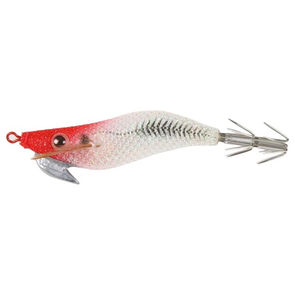Yo-Zuri Squid Jig Series EGI Auri-Q "RS" Fishing Tackle, 1.6", Luminous Red Head