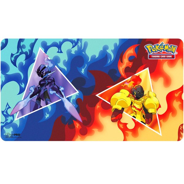 Ultra PRO - Armarouge & Ceruledge Playmat for Pokémon, Pokémon Playmat, Gaming Mat, Card Game Surface, Oversize Mousepad, TCG Accessory