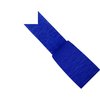 Blue and White Crepe Paper Streamers (2 Rolls Each Color) MADE IN USA!