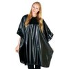 Waterproof Barber Vinyl Shampoo Cape Men, Unisex for Hair Treatment, Cutting, Coloring, Perming