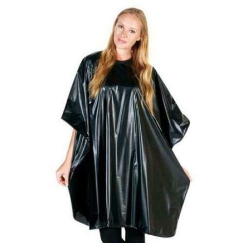 Waterproof Barber Vinyl Shampoo Cape Men, Unisex for Hair Treatment, Cutting, Coloring, Perming