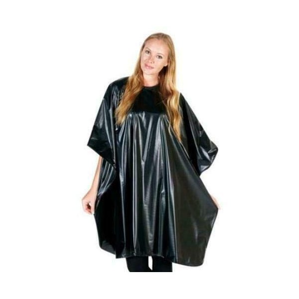 Waterproof Barber Vinyl Shampoo Cape Men, Unisex for Hair Treatment, Cutting, Coloring, Perming