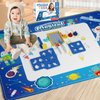 Generic Water Doodle Mat 40 x 32 Inches Magic Painting Writing Coloring Doodle Drawing Mat Toy for Kids Toddler,Educational Toys for 3 4 5 6 7 8 Years Old Birthday Gifts
