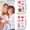 10 Sheets Mother’s Day Temporary Tattoos Super Mom Fake Tattoos Sticker I Love Mom Body Art Waterproof Tattoos for Body Face Kids Women Girls Mother’s Day Party Favor Supplies