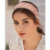 Amariver Colorful Rhinestones Headbands for Women Sparkly Pearls Head Band Beaded Wide Hair Band Crystal Headband Elastic Headbands Non-slip Fancy Hair Accessories for Women Girls