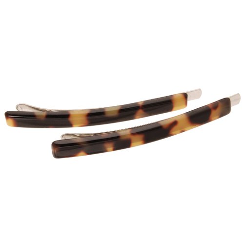 France Luxe Bobby Pin Pair on Gold Wire - Tokyo