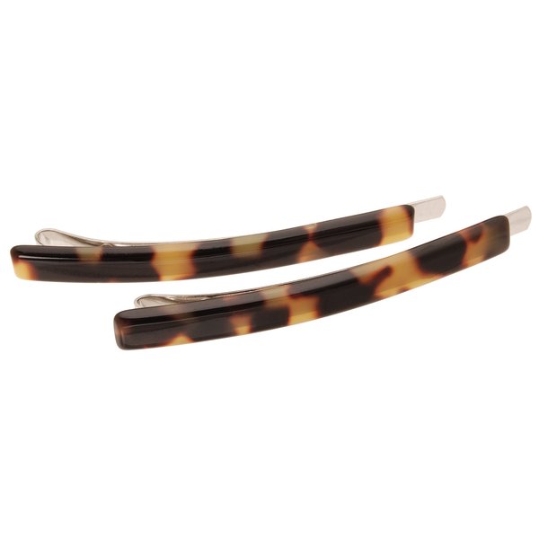 France Luxe Bobby Pin Pair on Gold Wire - Tokyo