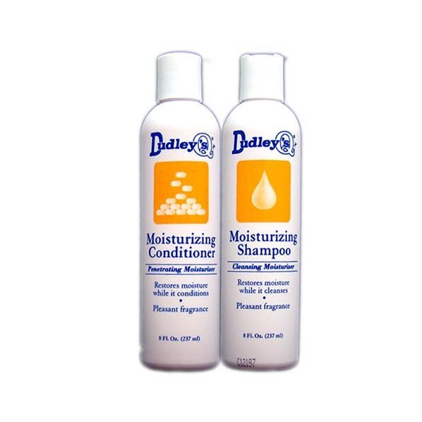 Dudleys Moisturizing Shampoo 8oz + Conditioner 8oz Combo Set