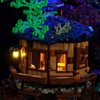 [ONLY Light Kit Included] - LED Light kit for Tree House, Lighting for LEGO 21318 Building Blocks Model