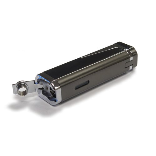 Prestige Import Group Typhoon Triple Flame Torch Lighter with Punch Cutter - Color: Gun Metal