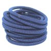 La Tartelette 4 mm Elastic Bands Hair Ties Children Rubber hair headbands - 10 Pcs (Dark Slate Blue)