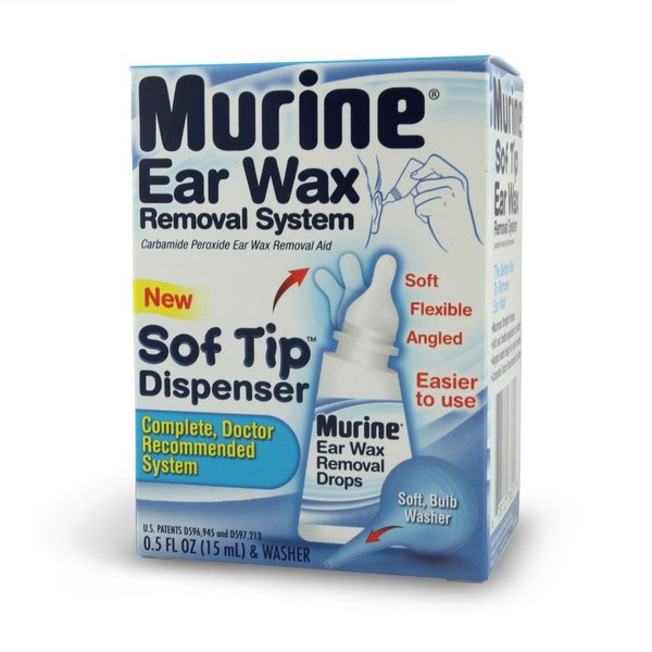 Murine Ear Wax Removal System Bottle, 0.5 Ounce (Pack of 3)