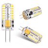 DOPKUSS G4 LED Bulbs 12V Led Light AC/DC Bi-Pin Base Landscape Light Bulbs 3 Watt 12v Light Bulb - G4 Bulb LED Lighting Equiavlent to 30W Low Voltage Warm White 2700K 10-Pack