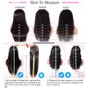 Douyin Headband Wig Human Hair Straight Headband Wigs For Black Women Brazilian Virgin Hair Machine Made Glueless Human Hair Wigs With Headband (Straight, 12 inch)