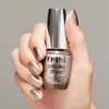 OPI Infinite Shine Long-Wear Bright Metallic Finish Opaque Gray Nail Polish, Up to 11 days of wear & Gel-Like Shine, Work From Chrome, 0.5 fl oz