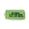 GEILIENERGY 6 PCS 2/3AA 1.2V 650mAh Ni-MH Rechargeable Batteries for High Power Static Applications Electric Mopeds, Meters, RC Devices, Electric Tools
