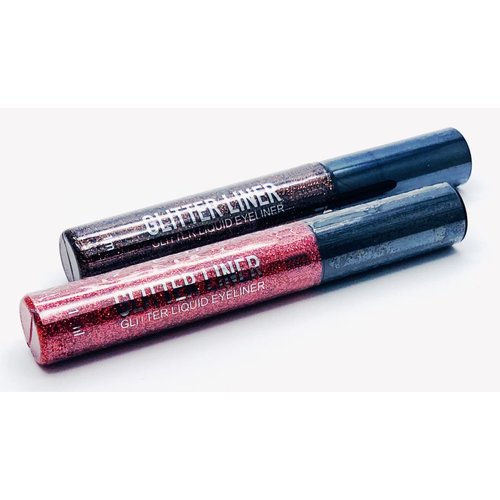 Glitter Liquid Eyeliner, Shimmer Sparkling Metallic Colorful Eyeliner -2 pack