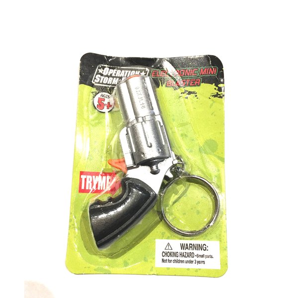 Operation Storm Force Electronic Mini Blaster Keychain