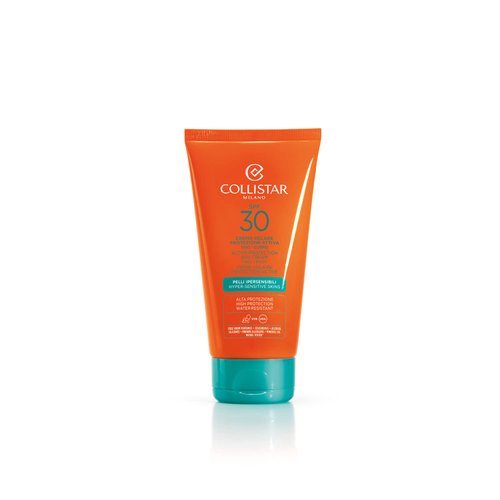 Collistar Active Protection Sun Cream Face Body Spf30 Hyper Sensitive Skins 150ml