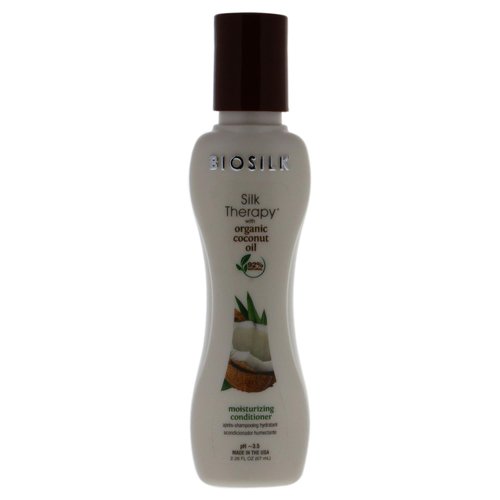 Biosilk Silk Therapy with Coconut Oil Moisturizing Conditioner Unisex Conditioner 2.26 oz