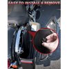 Amazicha Theft Deterrent Saddlebag Locks Saddle Bag Mounting Screw Bolt Black for Harley Davidson Touring Street Glide,Electra Glide, Road Glide, Road King 1988-2024