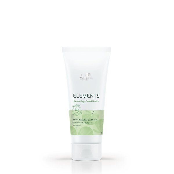 WELLA PROFESSIONALS Elements Gentle Renewing Conditioner, Gentle Silicone Free & Instant Detangling Conditioner, For All Hair Types, 6.7 oz