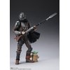 S.H. Figuarts Star Wars The Mandalorian & Grogoo Approx. 5.9 inches (150 mm), ABS & PVC & Fabric, Pre-painted Action Figure