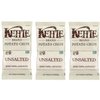 Kettle Chips Unsalted 8.5 Ounce (Pack of 3)