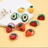 Beauty Queen 20Pcs Baby Hair Ties for Girls,Cute Small Hair Ties for Thin Hair,10 Pairs Ponytail Holders Elastic Hair Rubber Bands Hair Accessories for baby girls infant toddler kids (Style Fruits)