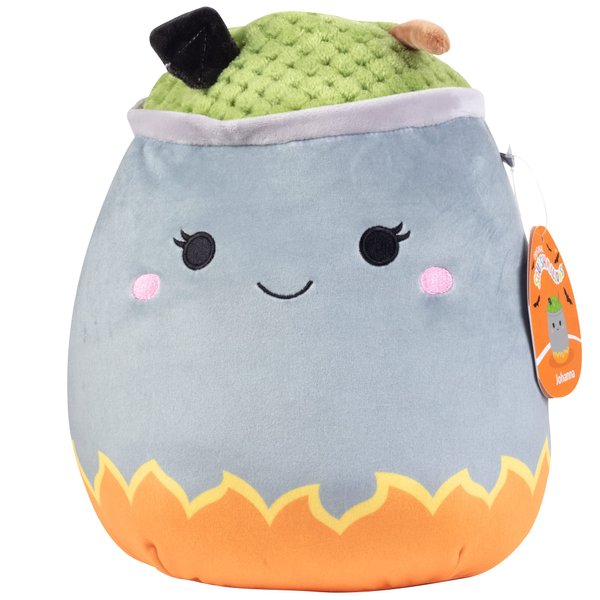 Squishmallows Original 10-Inch Johanna The Holiday Brew - Official Jazwares Plush - Collectible Soft & Squishy Cauldron Stuffed Animal Toy - Add to Your Squad - Gift for Kids, Girls & Boys