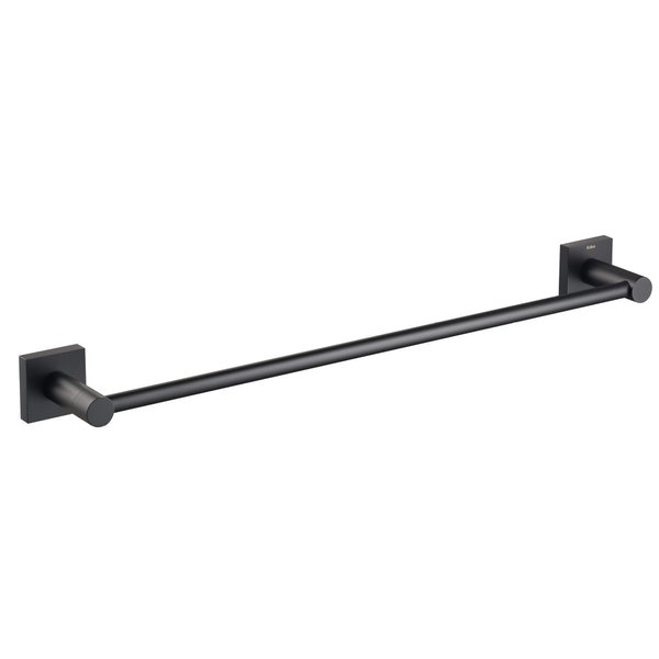 Kraus KEA-17736MB Ventus 18-inch Bathroom Towel Bar, 18 Inch, Matte Black