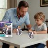 STEM New Energy Spacewalker Robot Toy - 3 Power Modules: Solar, Salt Water & Battery Power - Perfect for 8+ Year Olds
