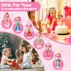 Magnetic Dress Up Dolls,Paper Dolls for Girls Ages 4-10,DIY Princess Magnetic Dress-Up Doll Pretend Play Set, Great for Girl Birthday (Liz)