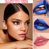 WENJLYJ Peel Off Lip Stain Lip Tint,Tattoo Magic Color Lip Gloss,Waterproof Long Lasting Non Stick Cup Tear Off Liquid Lipstick Non Smudging Matte Pigmented Lip Gloss for Women Girls（01）