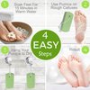 Dr. Entre's Pumice Stone for Feet 4 Pack: Callus Remover, Dead Skin Scraper, Exfoliator for Scrubber Use, Pedicure Tools, Cracked Heels Foot Care