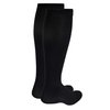 Truform Compression Socks, 30-40 mmHg, Men's Dress Socks, Knee High Over Calf Length, Black, Small