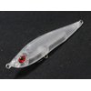 wLure 10 Blank Unpainted Minnow Crankbait Topwater Lipless Jerkbait Fishing Lures V3 (UPM708P10)