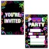 UPNEGE Pool Party Invitations Summer Pool Birthday Invitations with Envelopes Set of 20